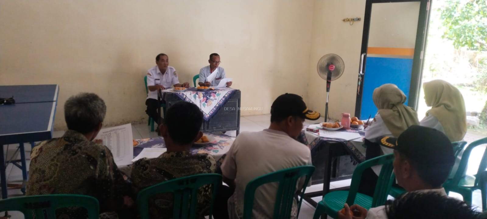 Rapat Koordinasi Persiapan Lelang Tanah Kas Desa Nusawungu 2026-2027